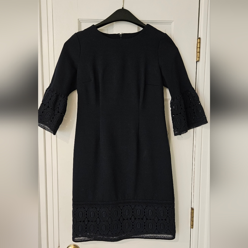Talbots Navy Dress 4P